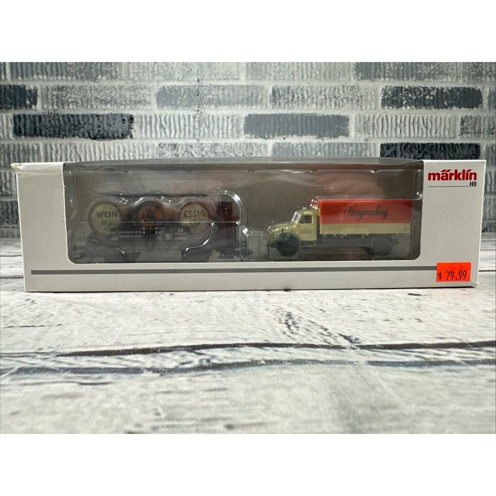 Märklin H0 48008 Museumswagen 2008 – Hengstenberg Freight Car – Brand New in Box